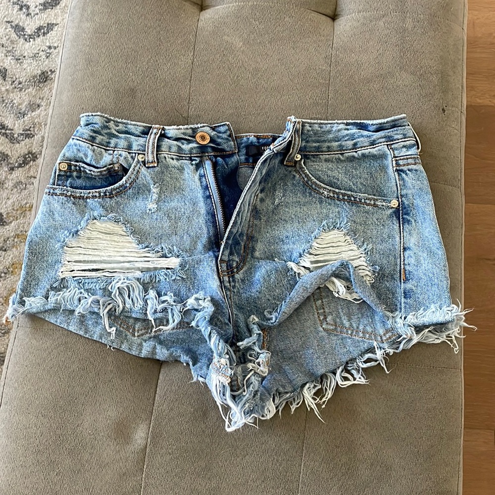 Jean shorts
